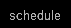 schedule
